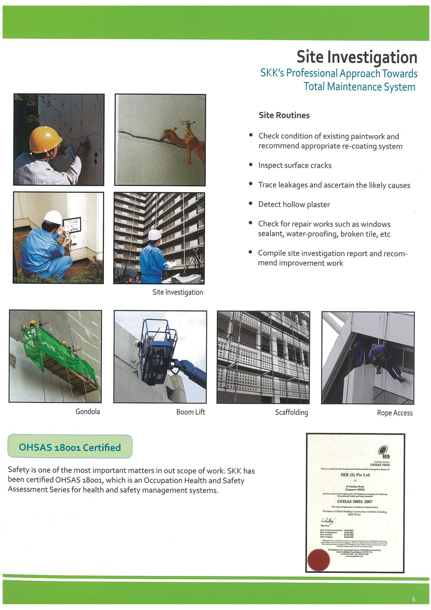 Total Maintenance System Brochure